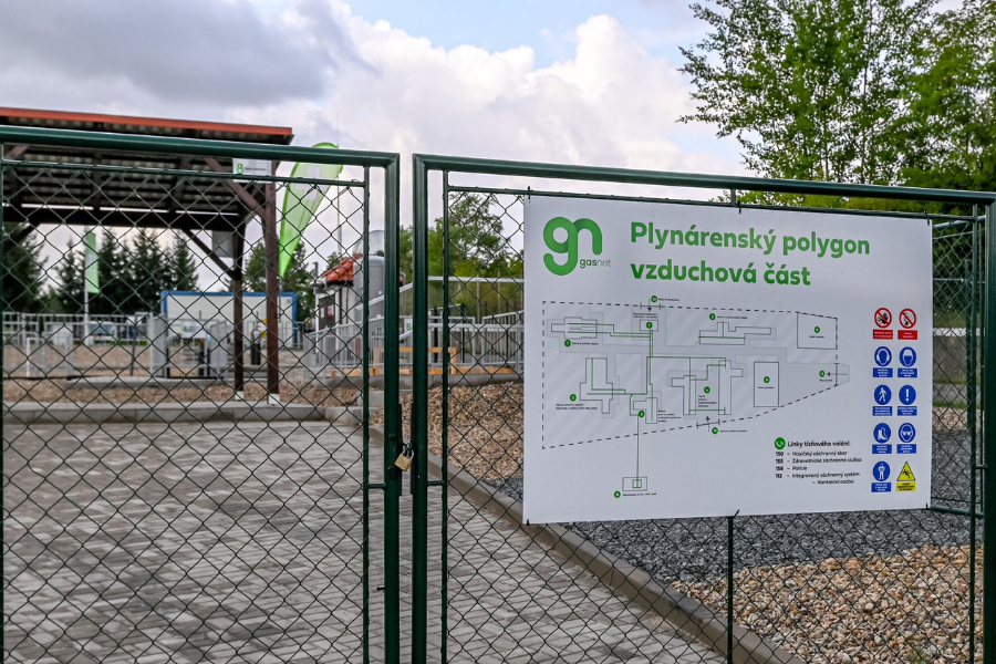 GasNet otevřel první plynárenský polygon v České republice. Plynaři zde budou trénovat práci se zemním plynem i vodíkem